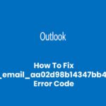   How to solve [pii_email_7f9f1997bfc584879ed9] error